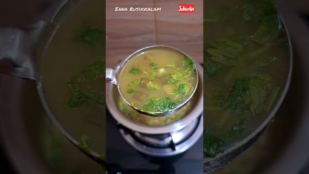 😋🥣 வாழைத்தண்டு சூப் 👌valaithandu soup #valaithandu  #trending #viral #soup  #tamil #ennarusikkalam