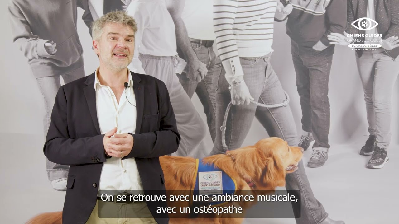 Découvrez l'école des chiens guides Aliénor-Bordeaux !