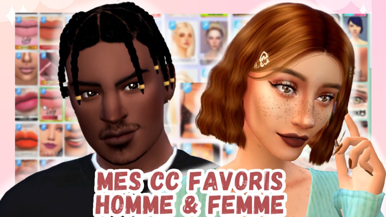 CC FINDS HOMME ET FEMME 🧨- SIMS 4