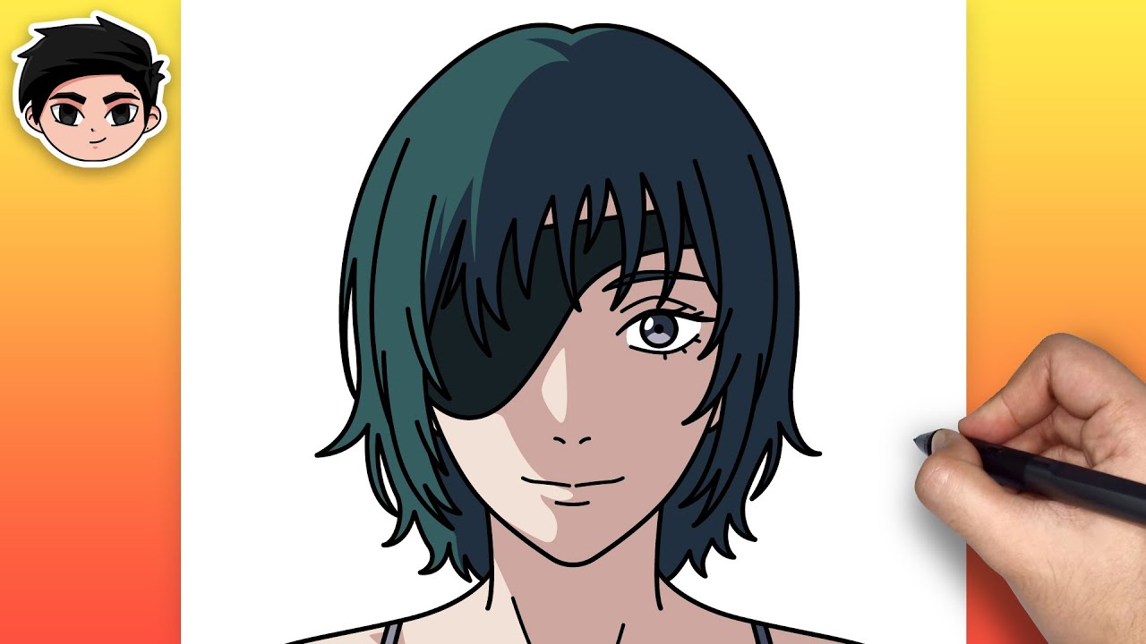 How To Draw HIMENO | Chainsaw Man - Step By Step Easy For Beginners
