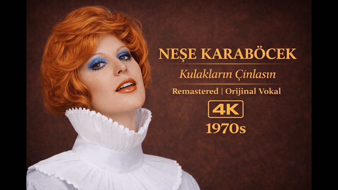 Neşe Karaböcek - Kulakların Çınlasın (Remastered | Orijinal Vokal | 4K)