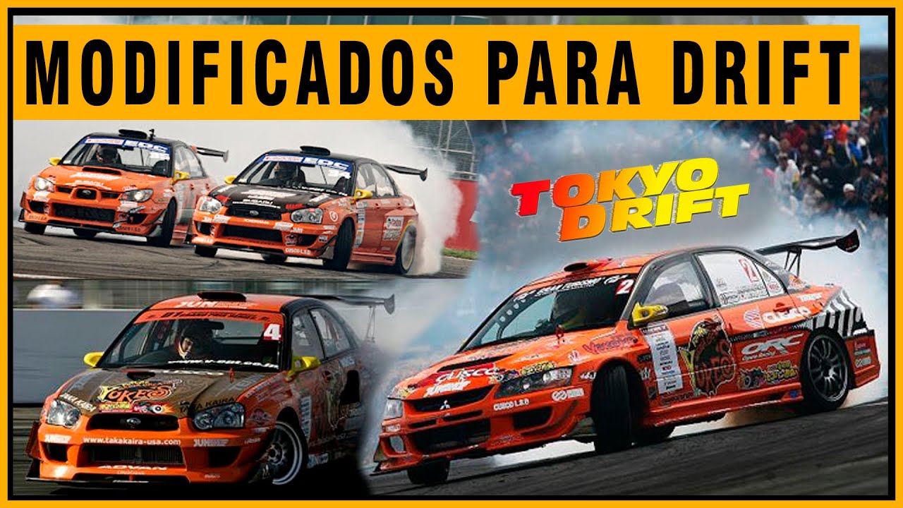 🔰 Estos Japoneses usan Evos y Subarus Para COMPETIR en DRIFT! - Team Orange