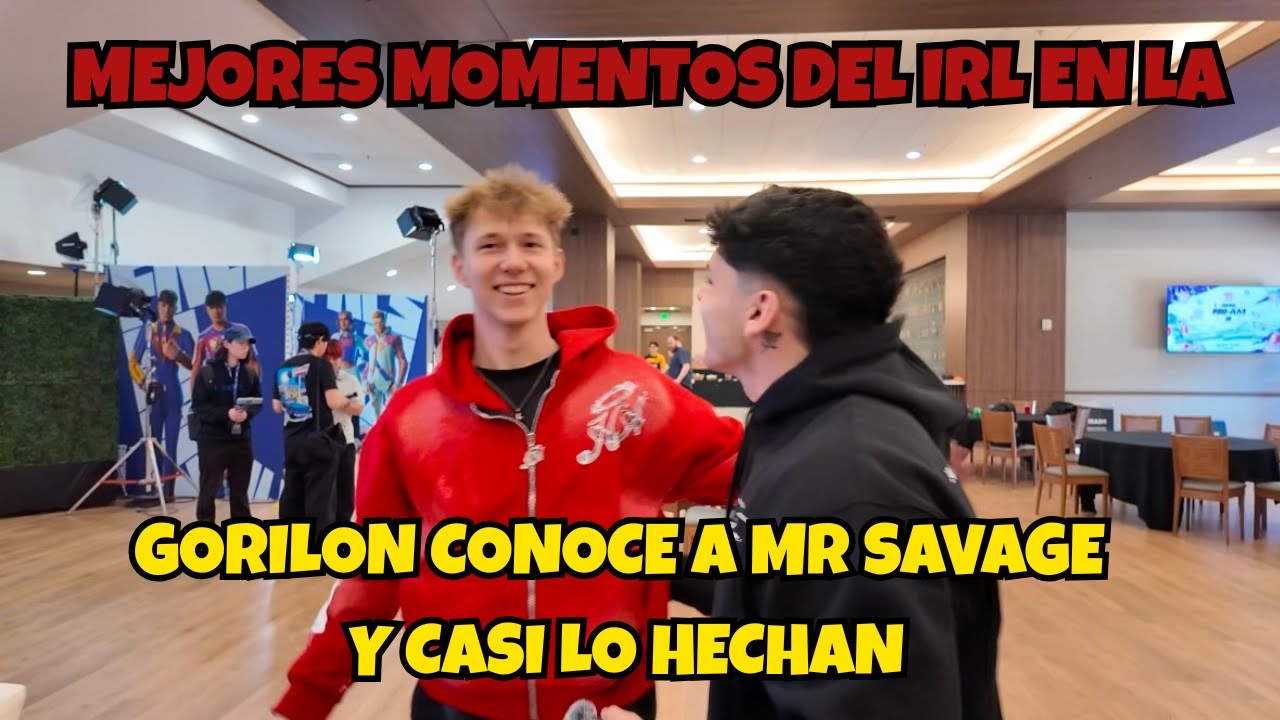 GORILON CONOCE A MR SAVAGEN Y CASI LO HECHAN POR ROMPER LAS REGLAS