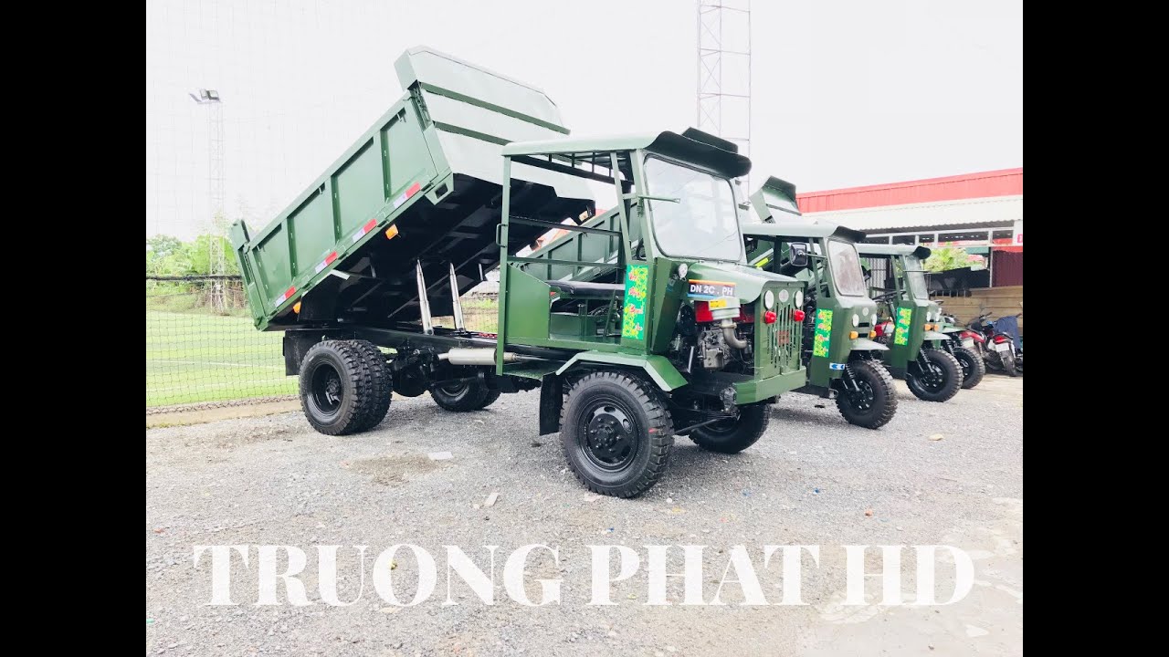 Công Nông 2 Cầu - Phanh Hơi (Lốc Kê) - Bản Full Option - Trường Phát HD 0936 899 555