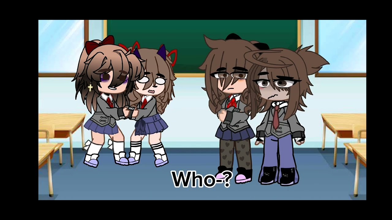 JUST MONIKA BUT WITH MY OCS?! 