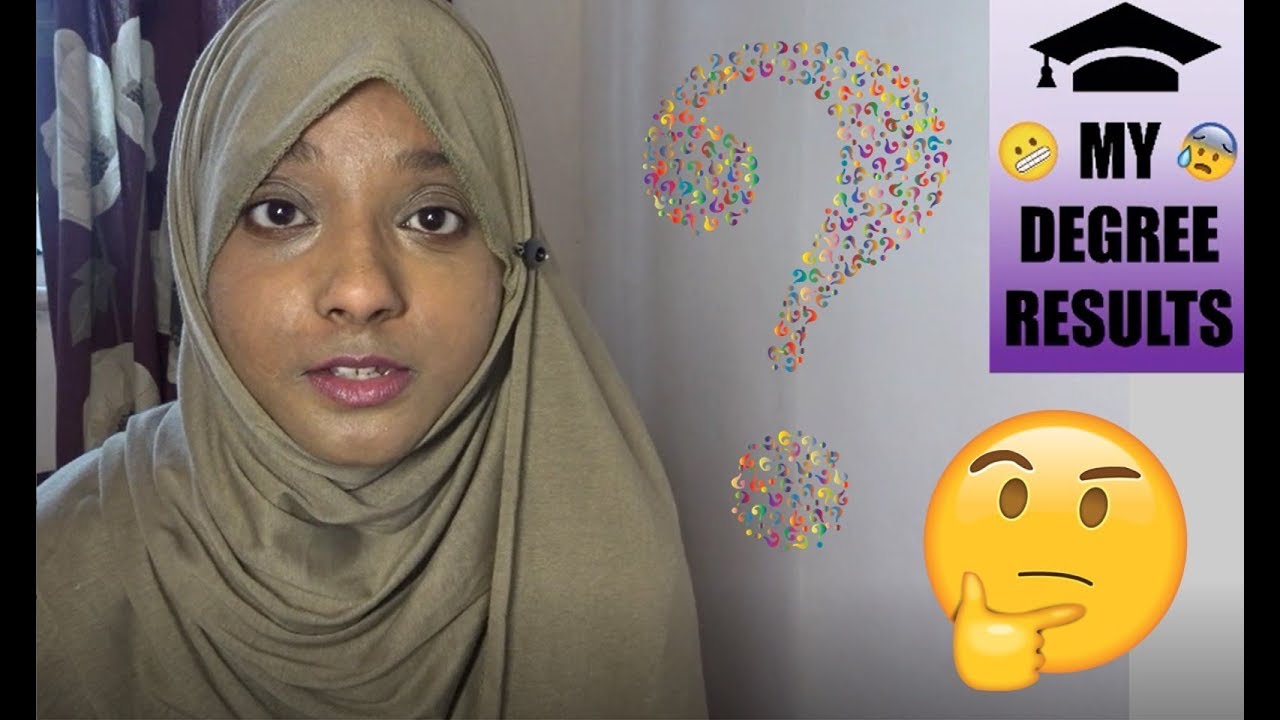 My University Degree Results Reaction