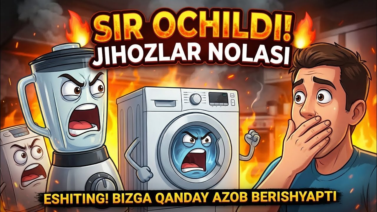 Jihozlar gapirganda bizga nima degan BOLARDI😱