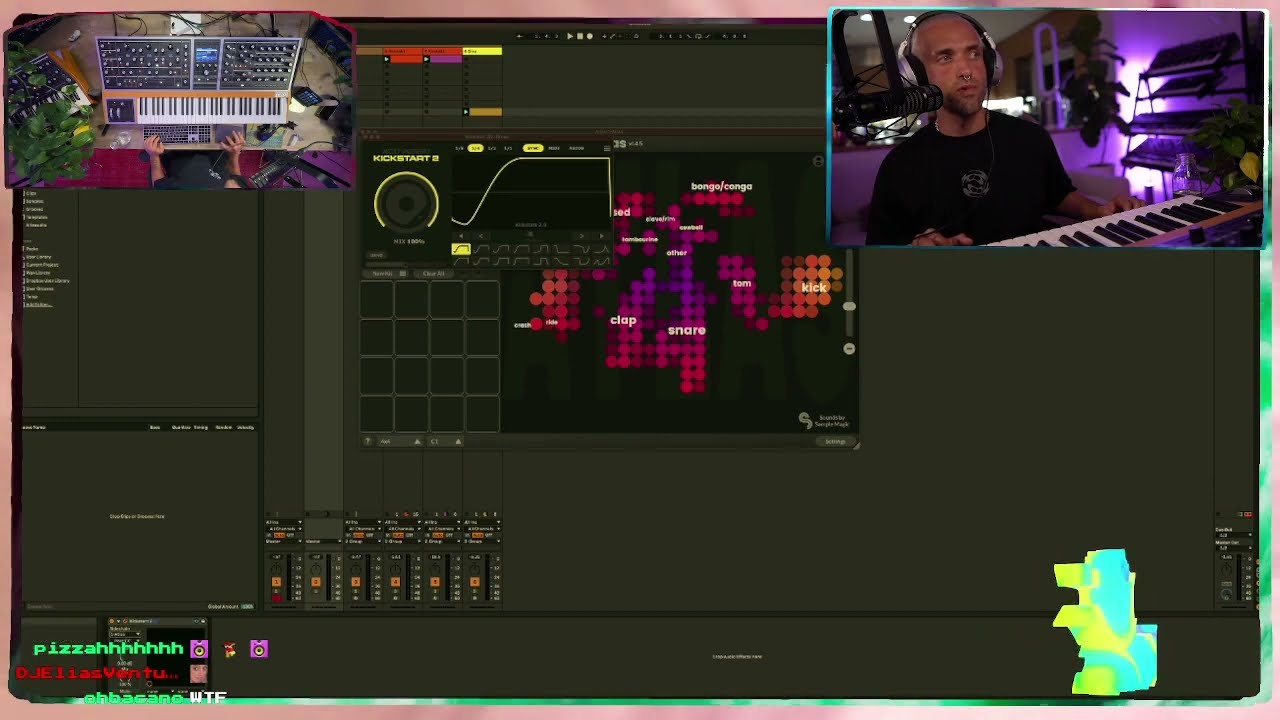 illangelo (The Weeknd, Post Malone^ Drake) Studio Live Stream 05 - Twitch Stream