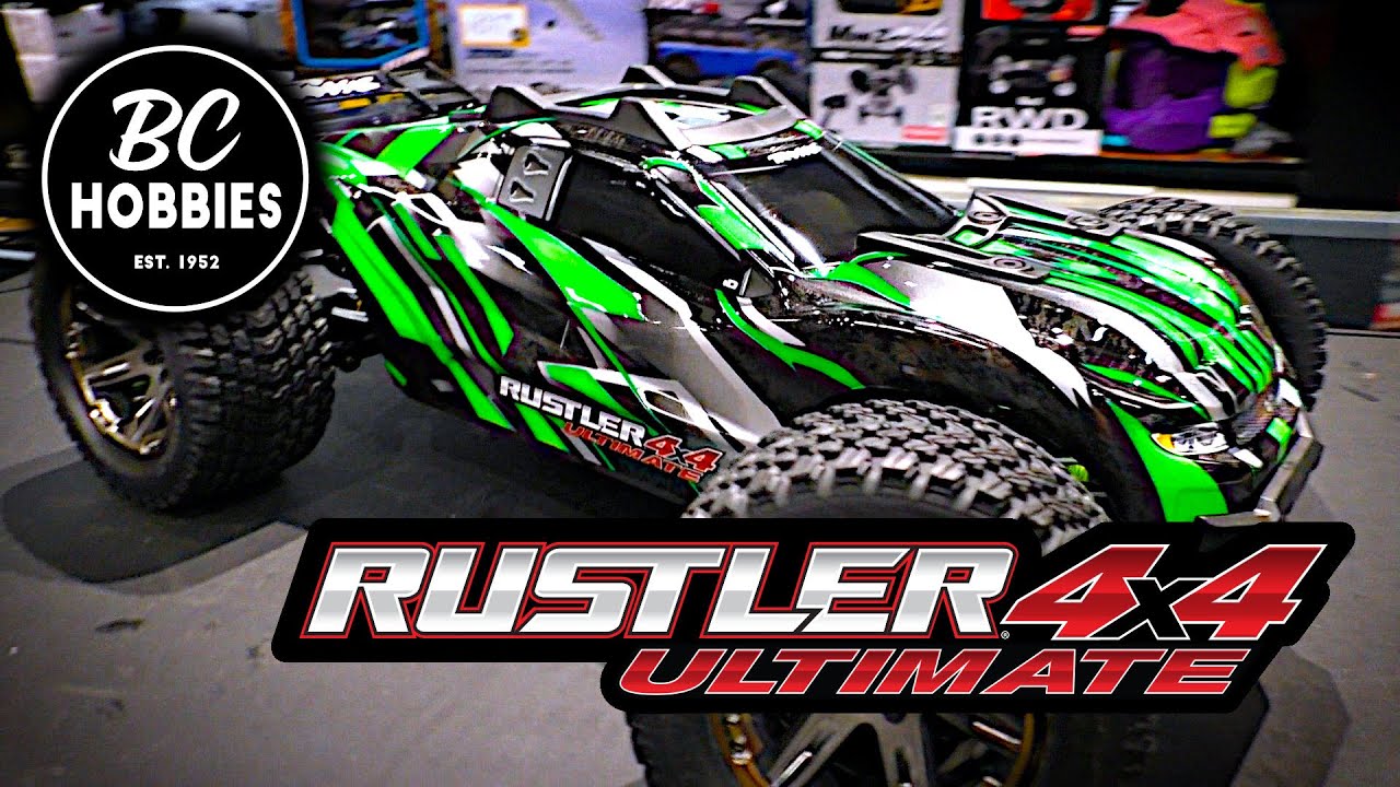 Распаковка Traxxas Rustler 4x4 Ultimate