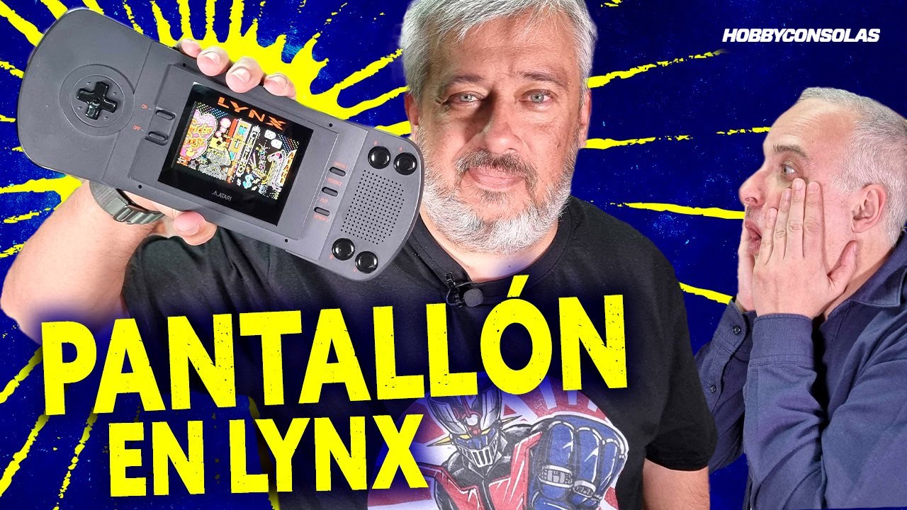 ATARI LYNX es OTRA consola con pantalla IPS. ¡Mega cambio en los Chocheluismos!