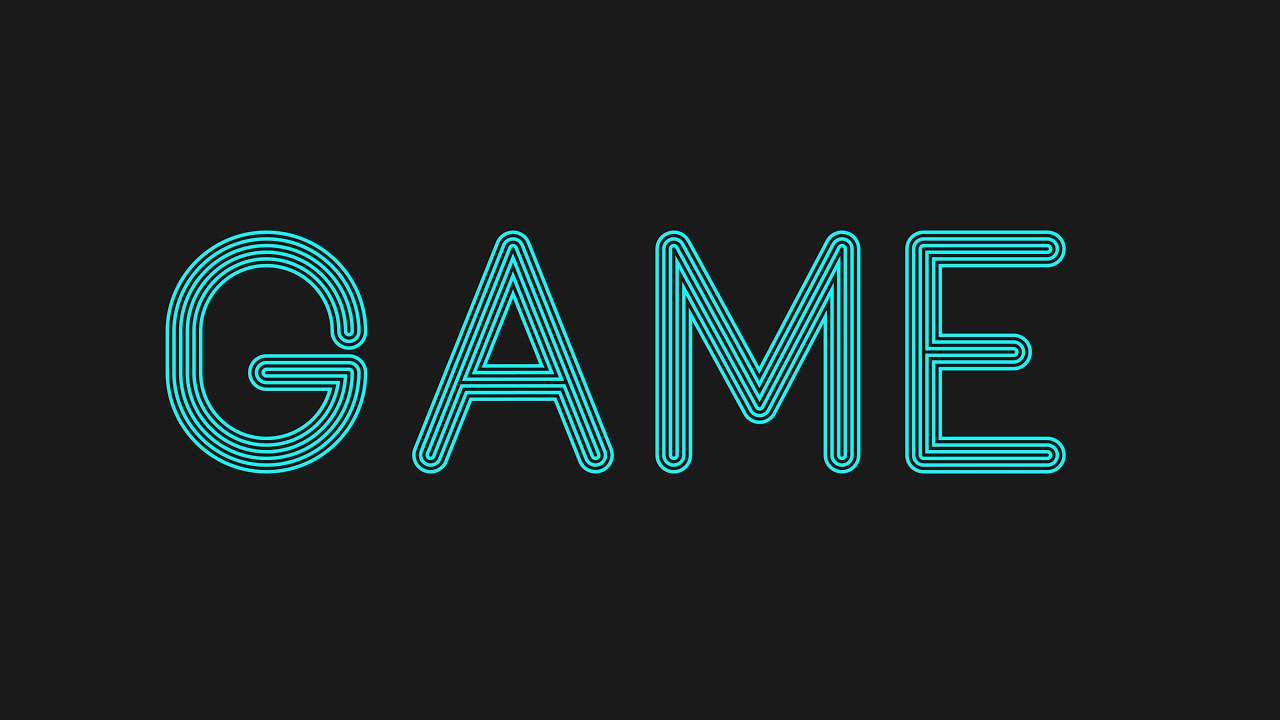 Stroke effect text design with illustrator