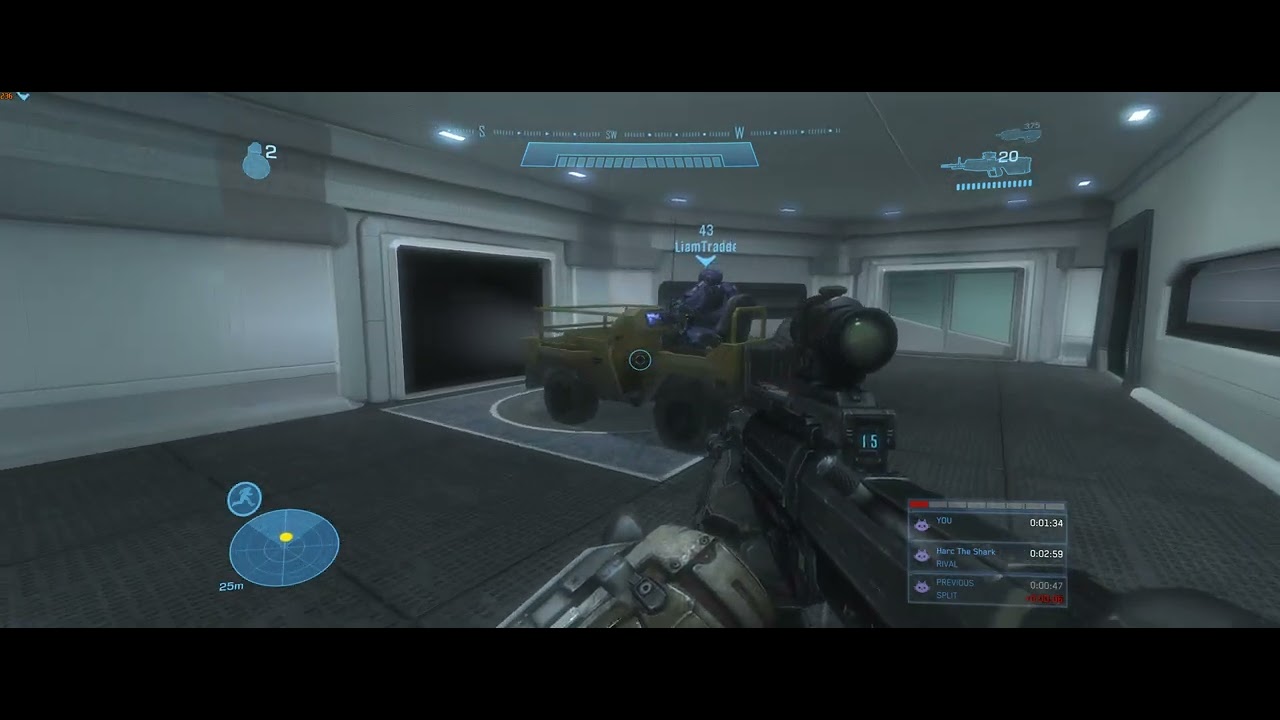 Halo Reach Easy Coop - ONI: Sword Base in 2:35
