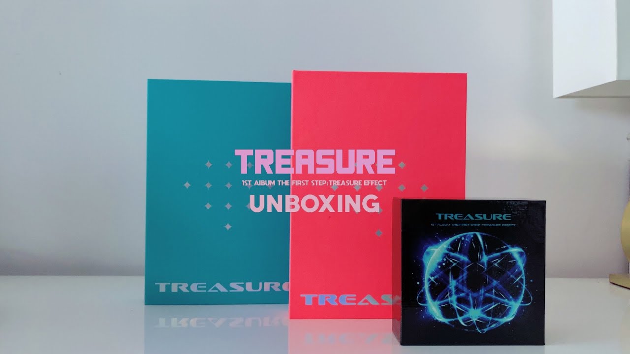 UNBOXING TREASURE THE FIRST STEP TREASURE EFFECT