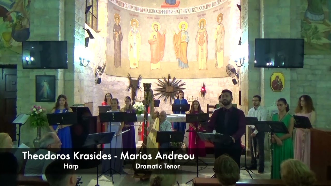 A Time For Us (Love Theme Romeo&Juliet) - Nino Rota - Theodoros Krasides Harp & Marios Andreou Tenor