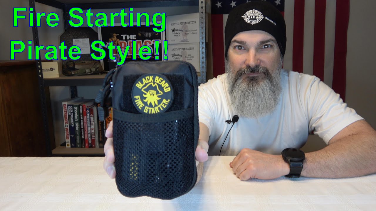 Black Beard Fire Starter, Pirate Plunder Kit...Lets check it out!!!