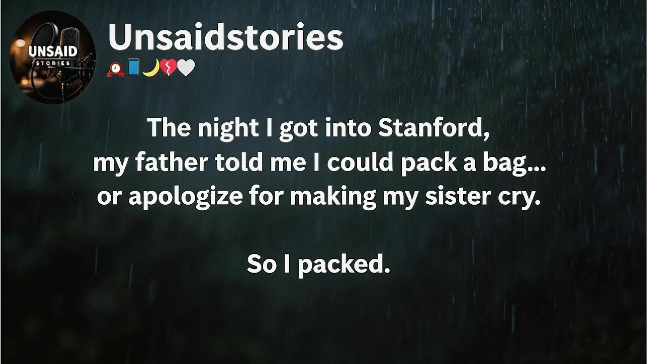 My Dad Kicked Me Out… After I Got Into Stanford