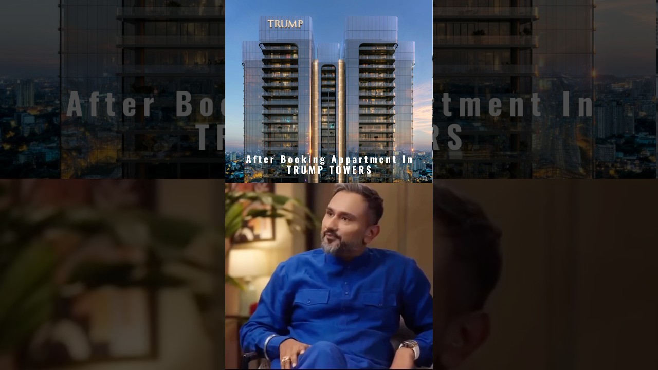 After Booking Apartment In TRUMP TOWER #trump #gurgaon #realestate #property #residential