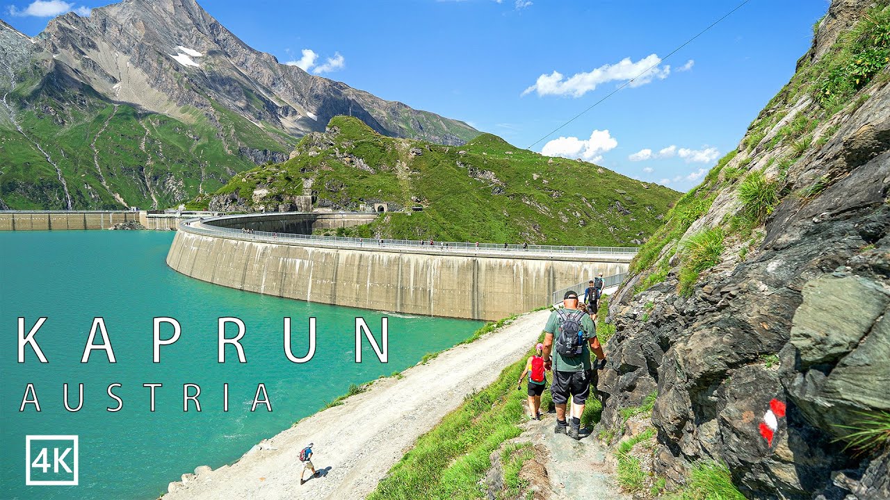 Mooserboden 🇦🇹 Reservoirs Kaprun Austria Most Beautiful scenery 4k 60p