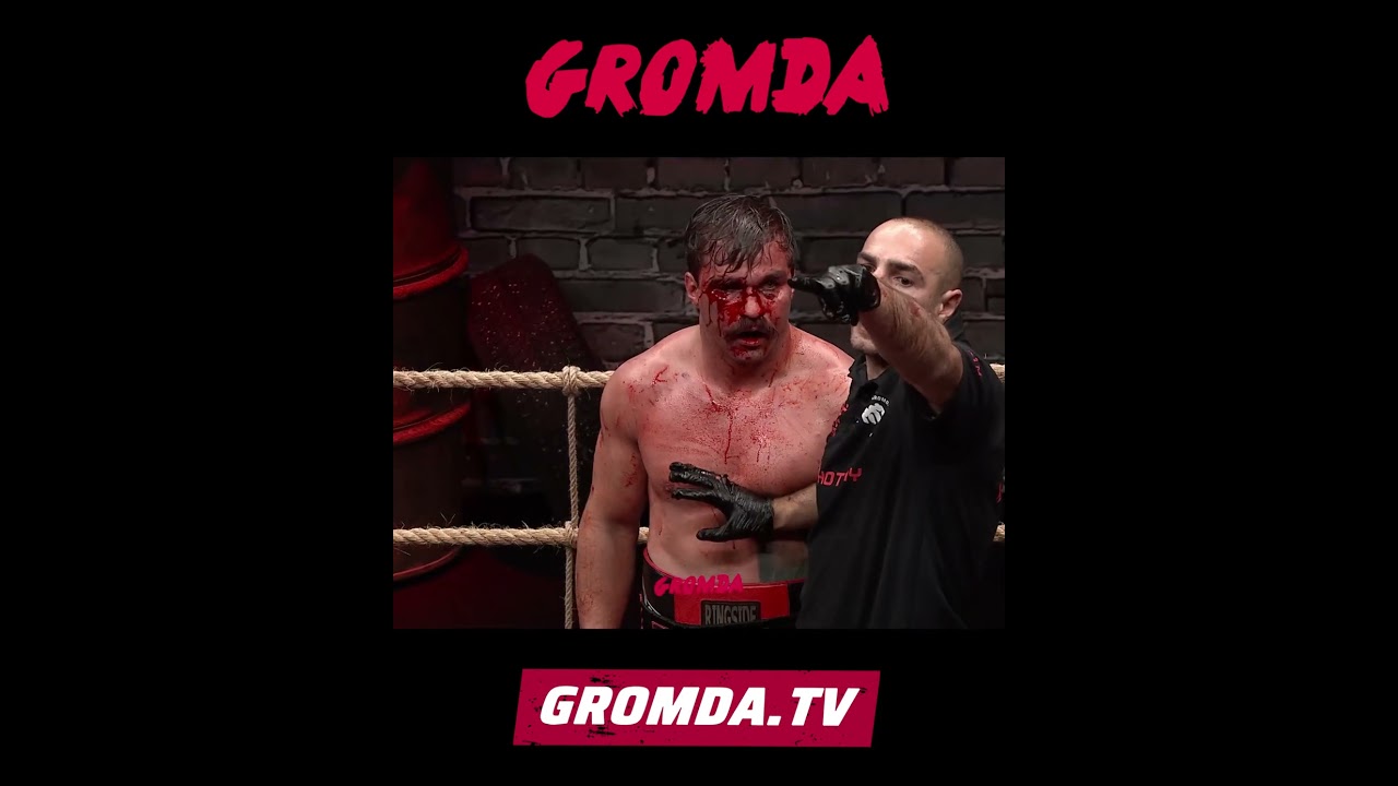 Piekielnie mocna bitka na charakterze do końca. VASYL vs ZADYMA. #GROMDA #bareknuckle #knockout #ko