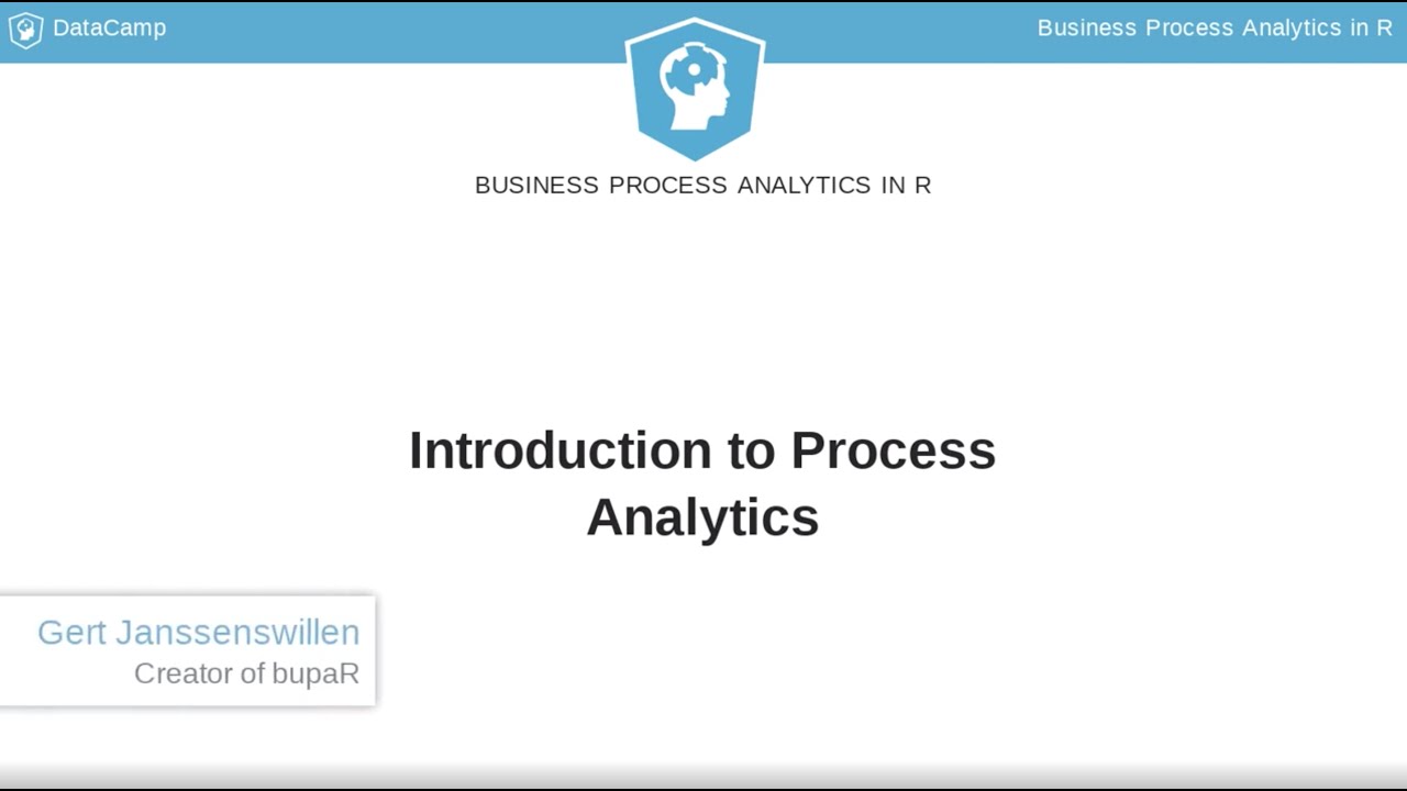 R Tutorial : Introduction to Process Analytics