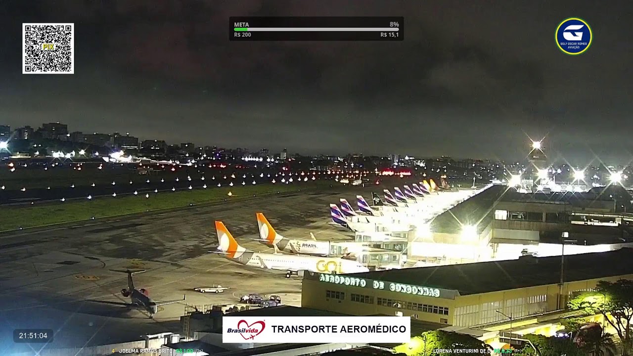 SBSP LIVE #1 - Aeroporto de São Paulo AO VIVO - CGH Airport - 23/01 Manhã