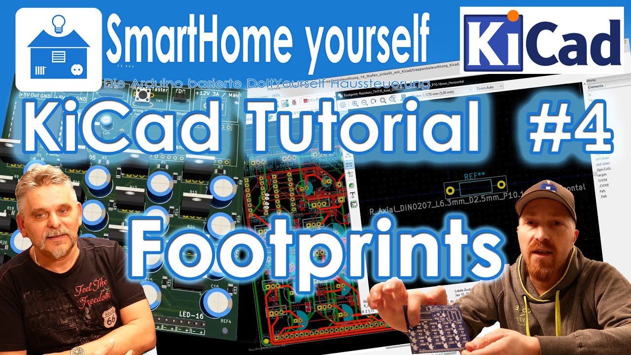 KiCad Tutorial für Anfänger #4 - Footprints suchen und zuweisen