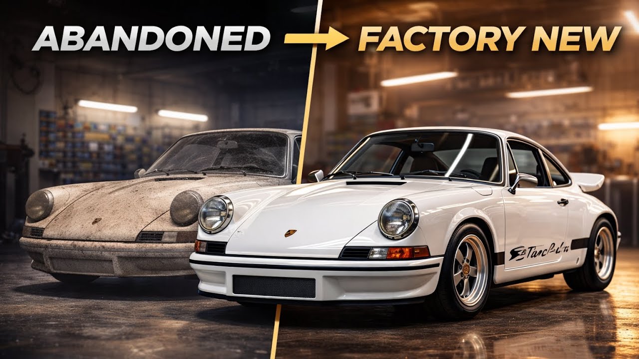 ASMR Car Restoration | Abandoned Porsche 911 Carrera RS 2.7 (1973) Full Rebuild to Factory NewAltern