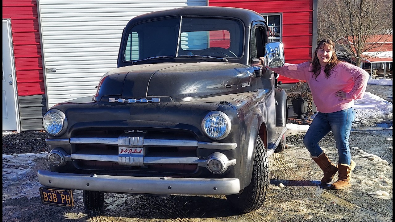 Our First Antique PROJECT Truck- 1952 Dodge B3B!