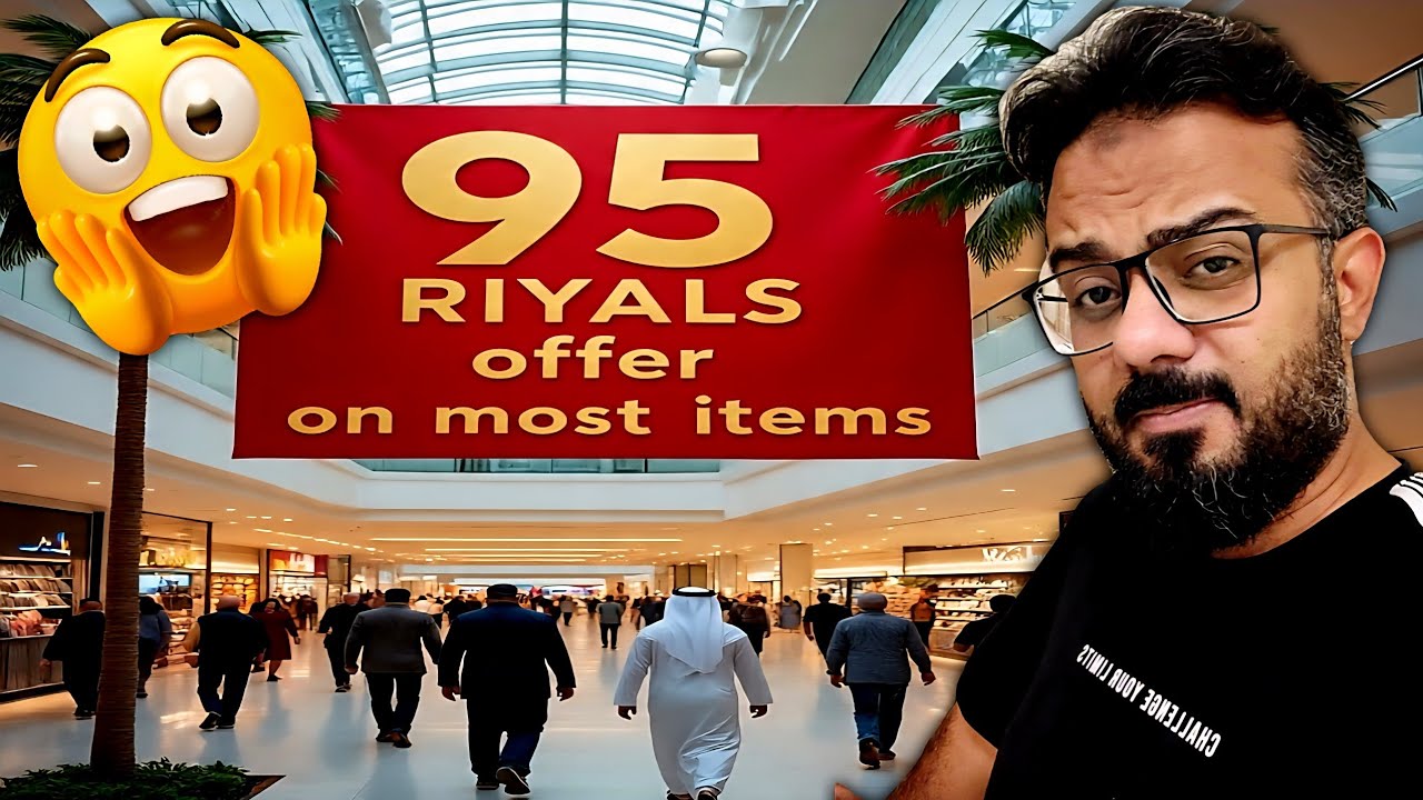 95 RIYALS offer on most of the Items on 95th Saudi National day 👏 😱🇸🇦 
