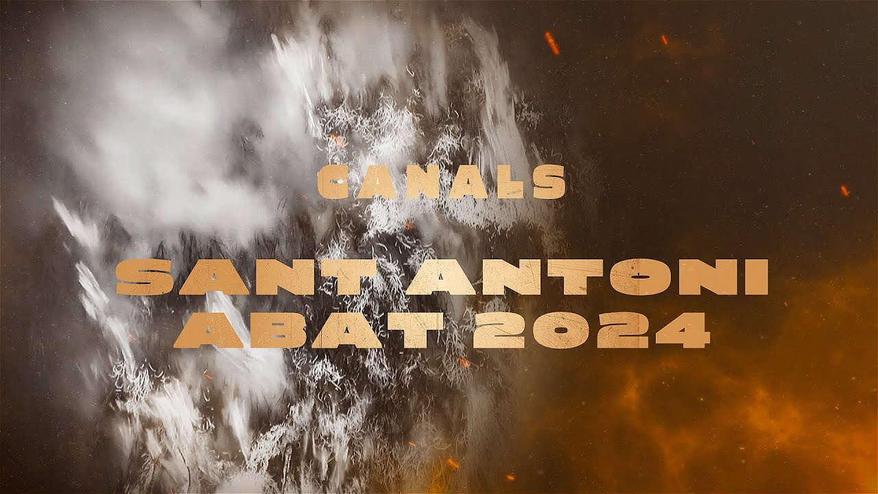 Solemnes vespres i Cremà de la Foguera en honor al patró Sant Antoni 2024 Canals | #SantAntoni24