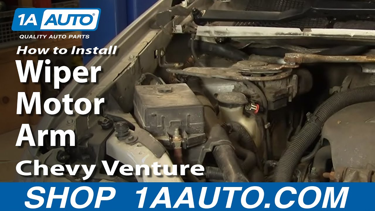 How to Replace Windshield Wiper Transmission Arm 97-05 Chevy Venture