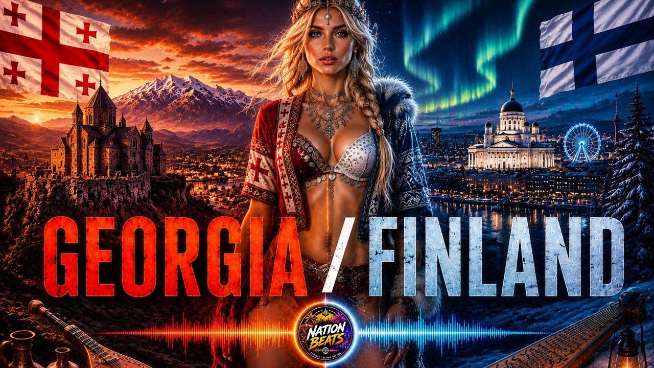 GEORGIA 🇬🇪 x FINLAND 🇫🇮 | THIS VIBE IS ICE & FIRE 🔥❄️ | NationBeats