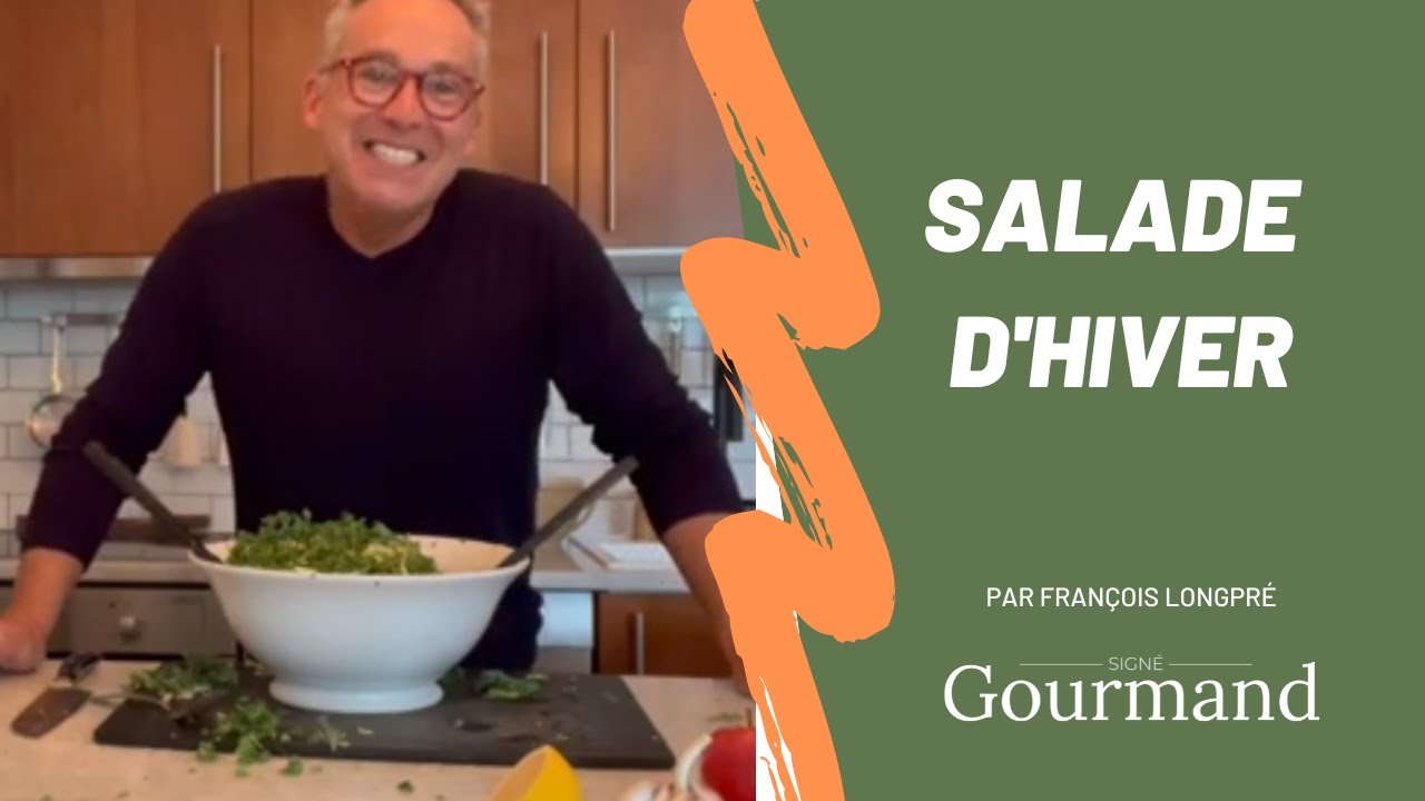 RECETTE DE SALADE D'HIVER