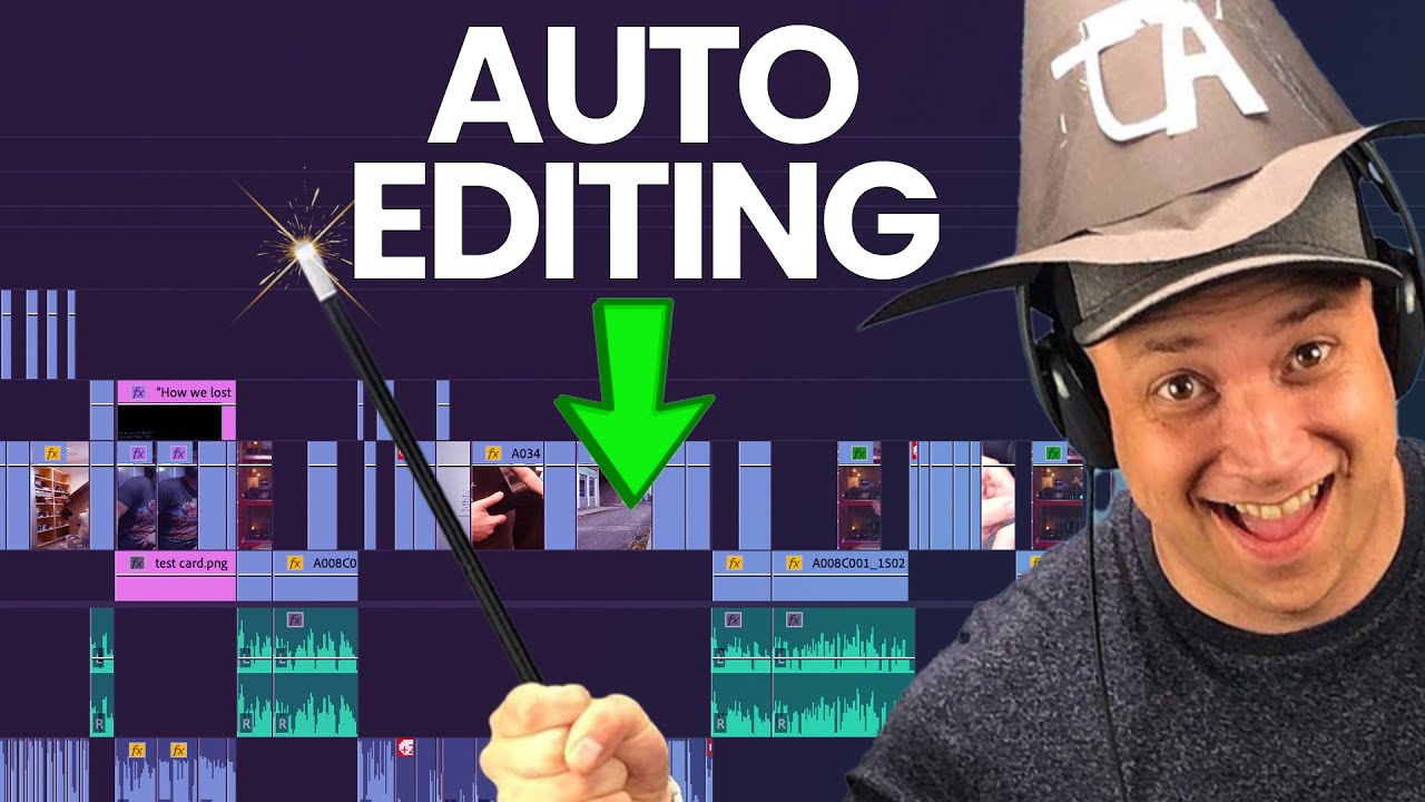 ONE CLICK Automatic Video Editing in Premiere Pro?!