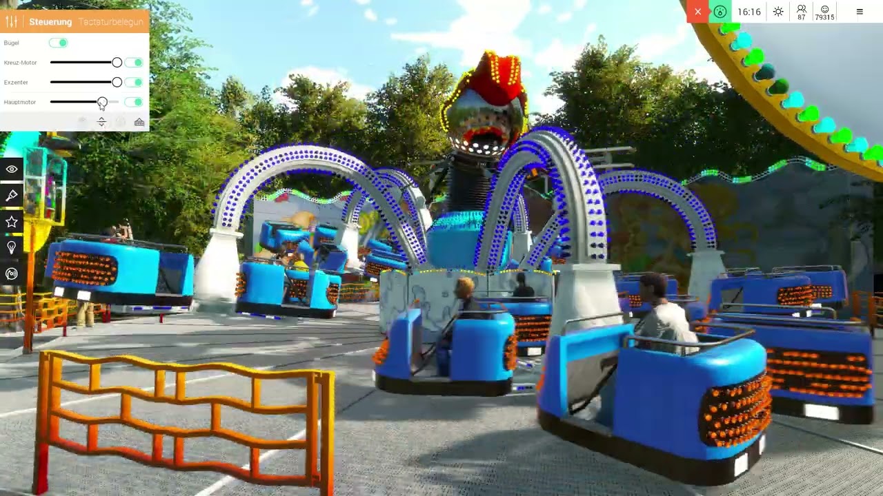 XXL Krake Virtual rides 3