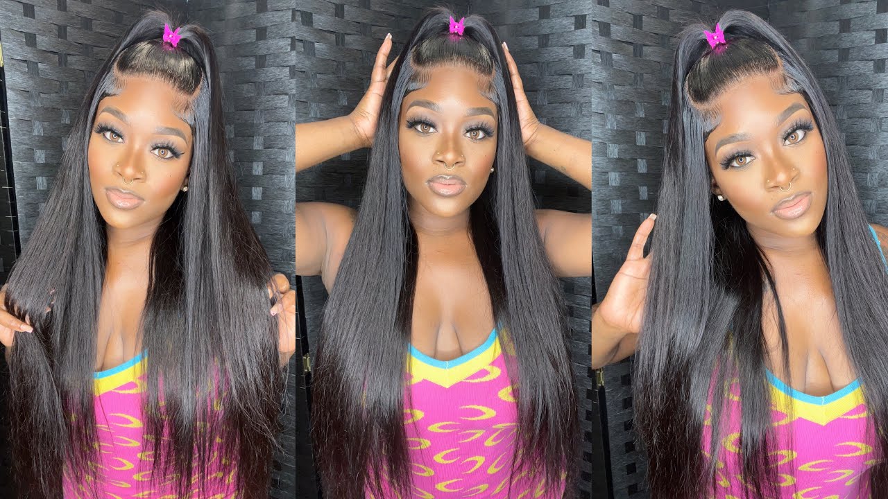 Style Your HD 5x5 Lace Closure like a Frontal😍🔥|Up / Down Straight look | NADULA Hair ✨