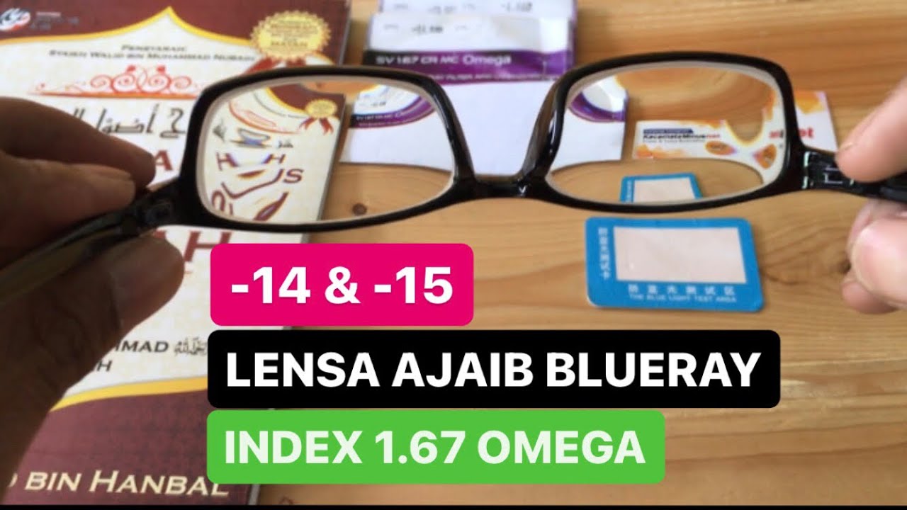 Kacamata Minus Tinggi Minus -14 & -15 Lensa Ajaib Anti Radiasi Komputer Kirim Ke Purbalingga