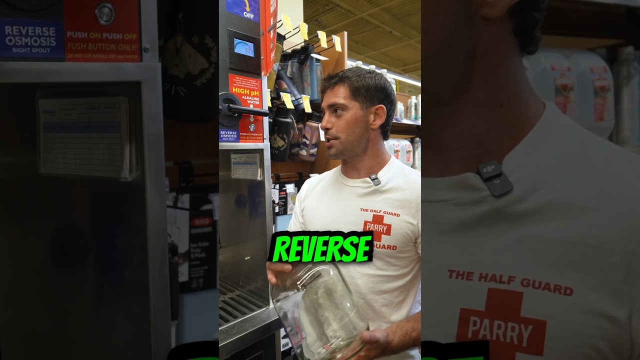 Cheapest / Easiest way to Drink Reverse Osmosis Water 💦 Avoid The POISON! ☠️
