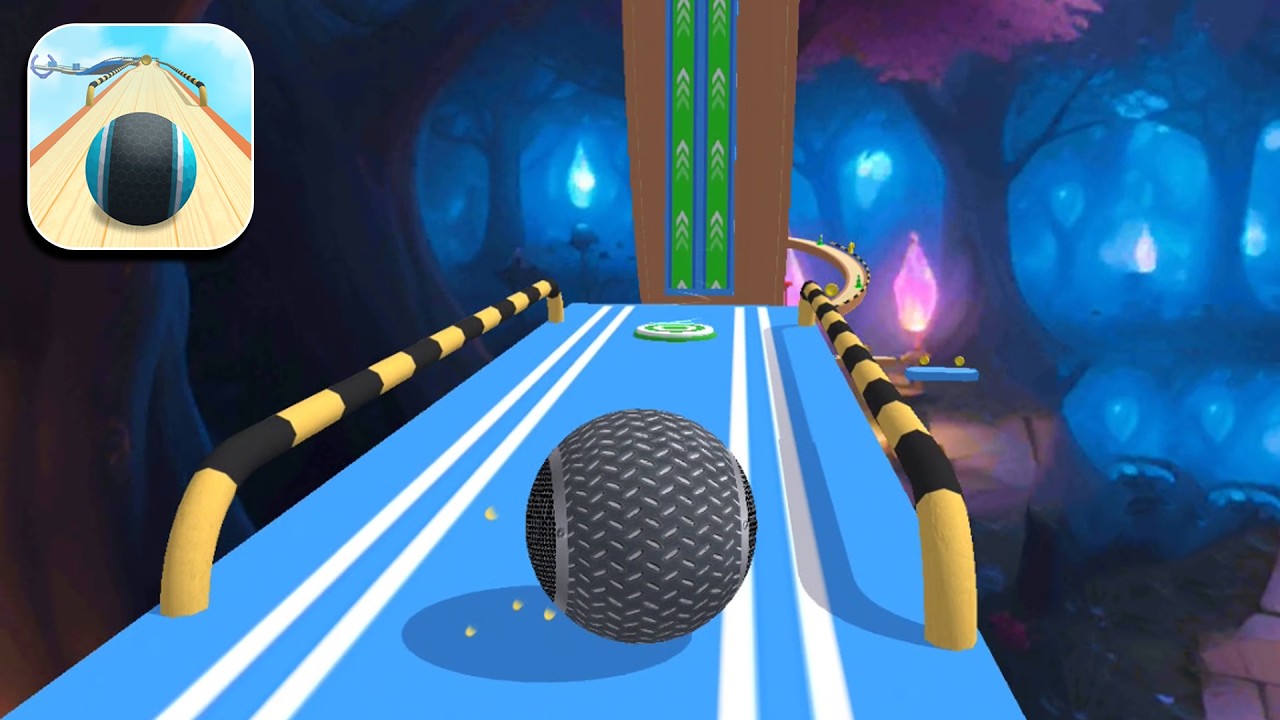 Rolling Sky Going Ball Game Speedrun Gameplay Level 122