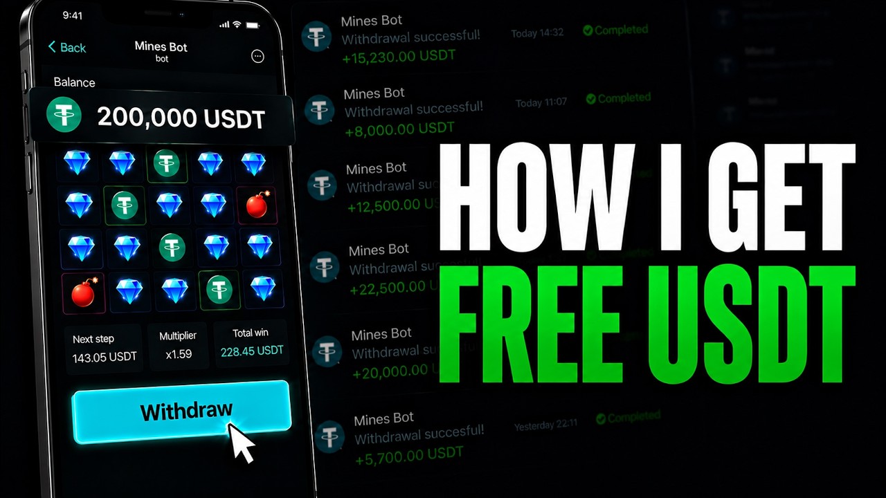 Testing How to Get Free USDT 2026 - Honest Review