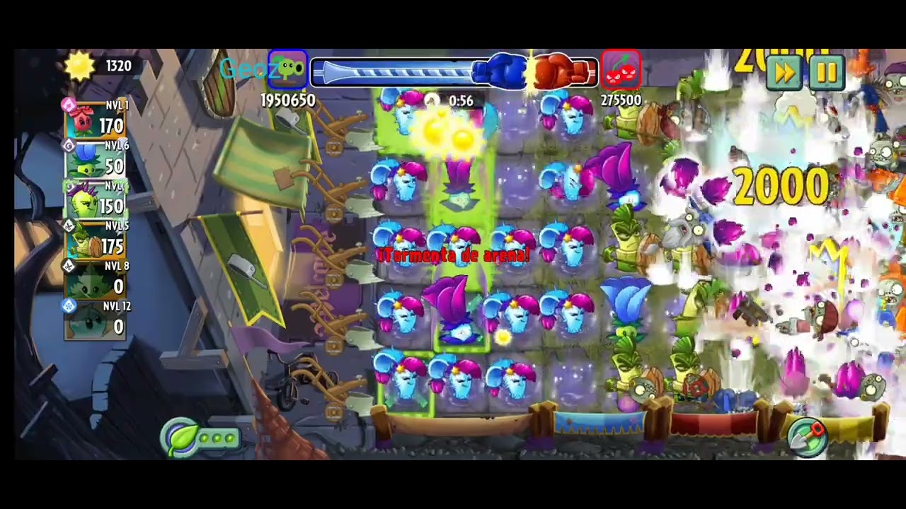 @peru_es_clave777 Crédito de el. Arena plantas 🆚 Zombies 2 📱
