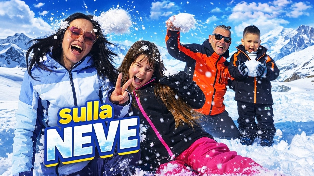 MARTINA MISSY SCIVOLA DA UNA MONTAGNA di NEVE !