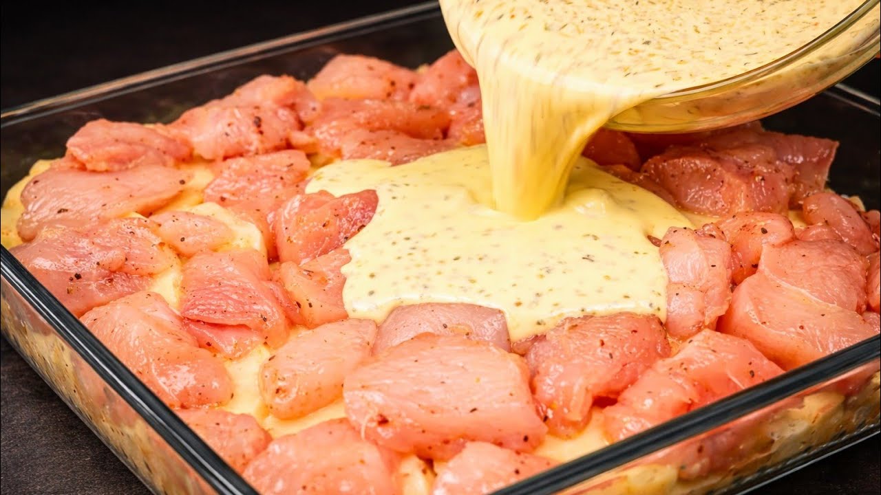 It's so delicious that I cook it almost every day❗ Incredible chicken and potato recipe