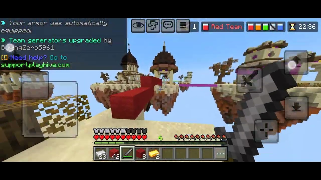 Hive bedwars🥲 😭
