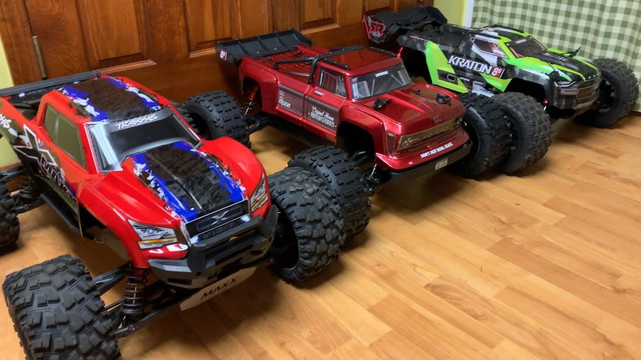 Arrma Outcast 8S Initial Review and Comparison to Kraton 8S and XMaxx 8S