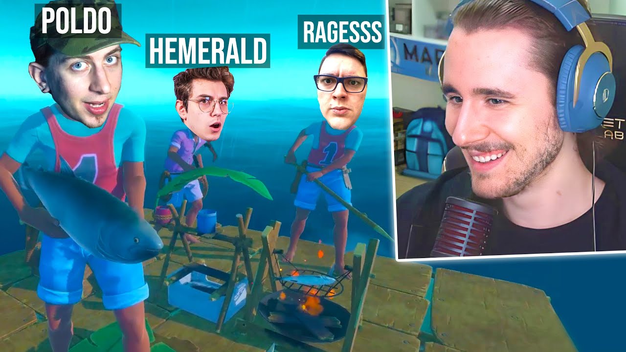 4 STREAMER E UNA ZATTERA