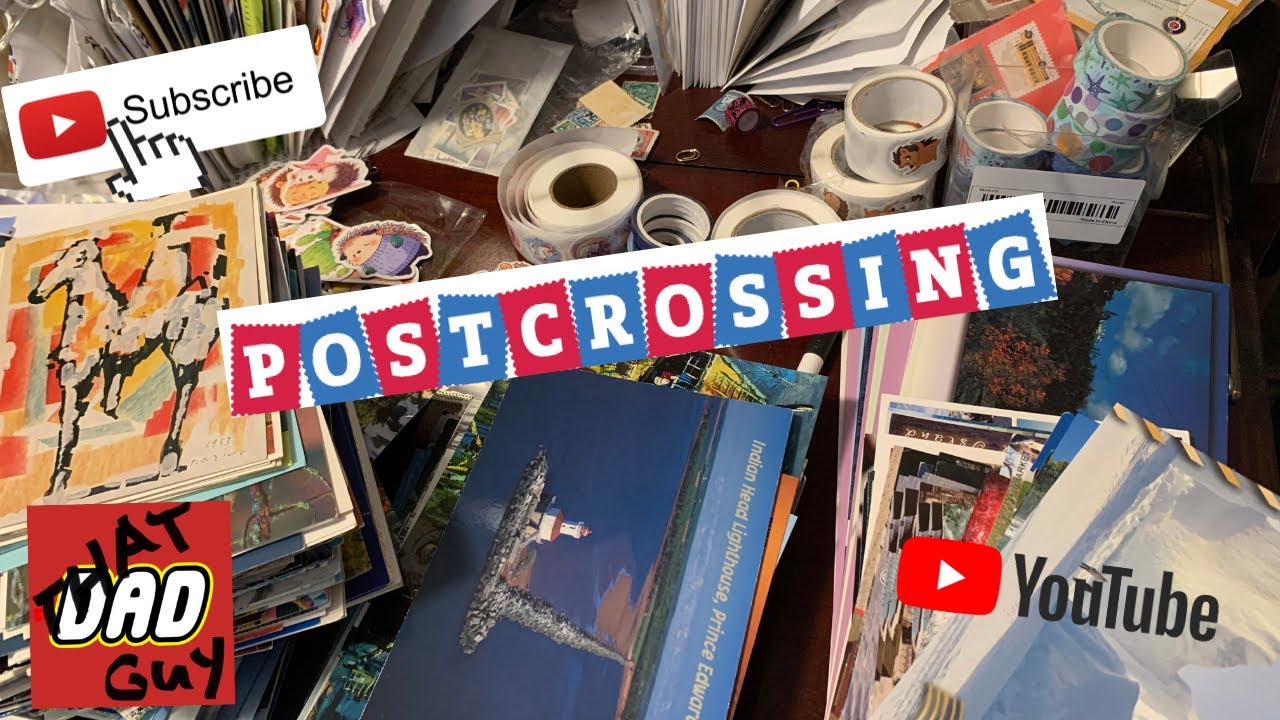 Postcrossing Delights: That Dad Guy's Profile Reading & Postcard Selection Adventure