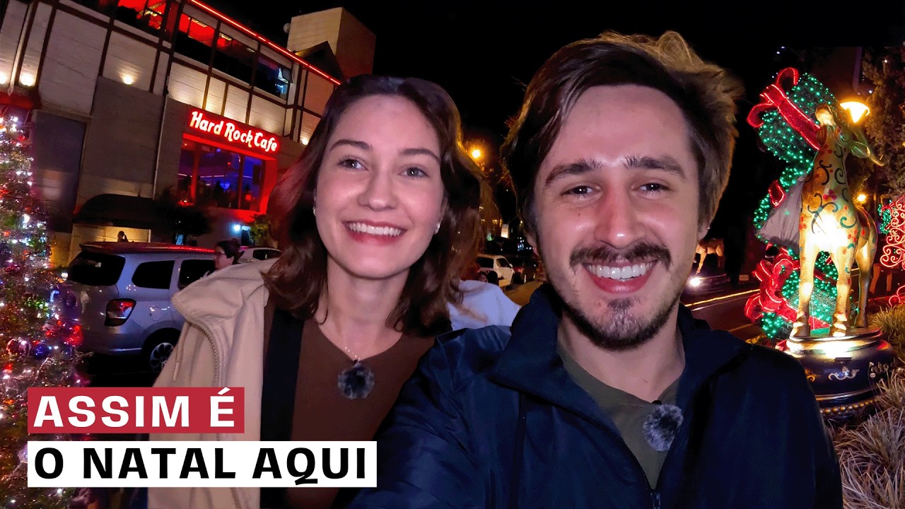 COMO É O NATAL EM GRAMADO? O MELHOR DO BRASIL?
