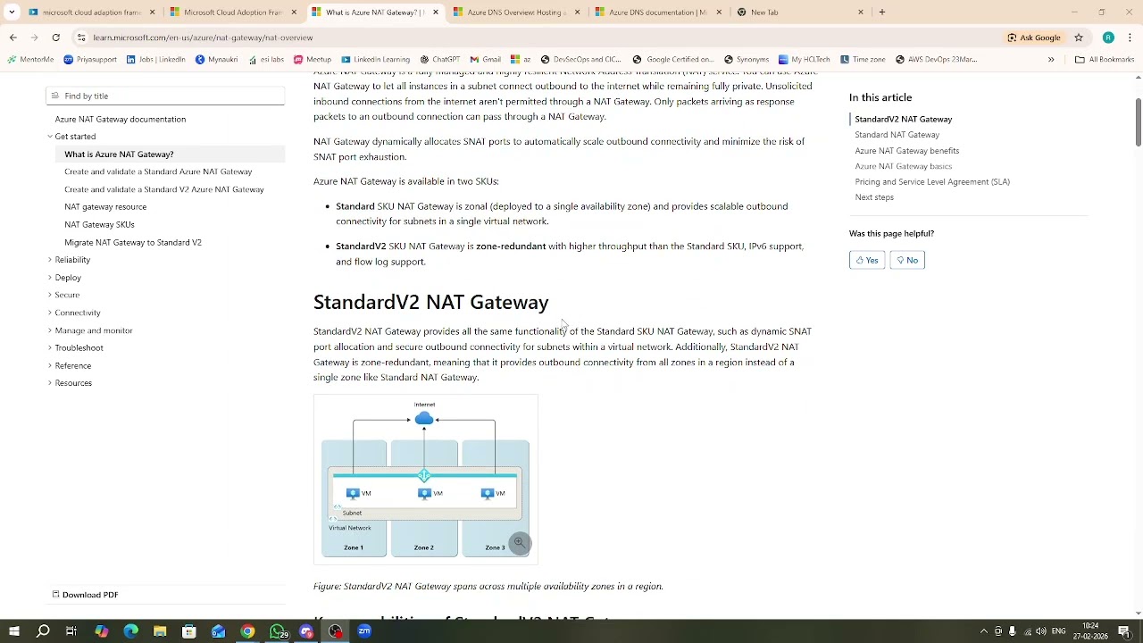 6.Azure NAT Gateway and DNS