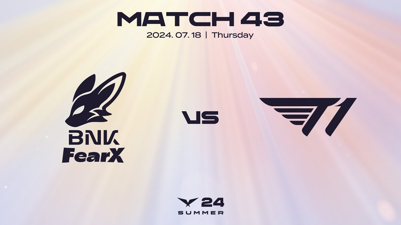 FOX vs. T1 | 매치43 하이라이트 | 07.18 | 2024 LCK 서머 스플릿